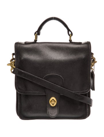 Leather Top Handle Bag