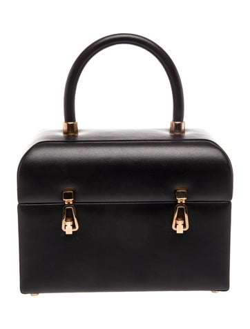 Leather Top Handle Bag