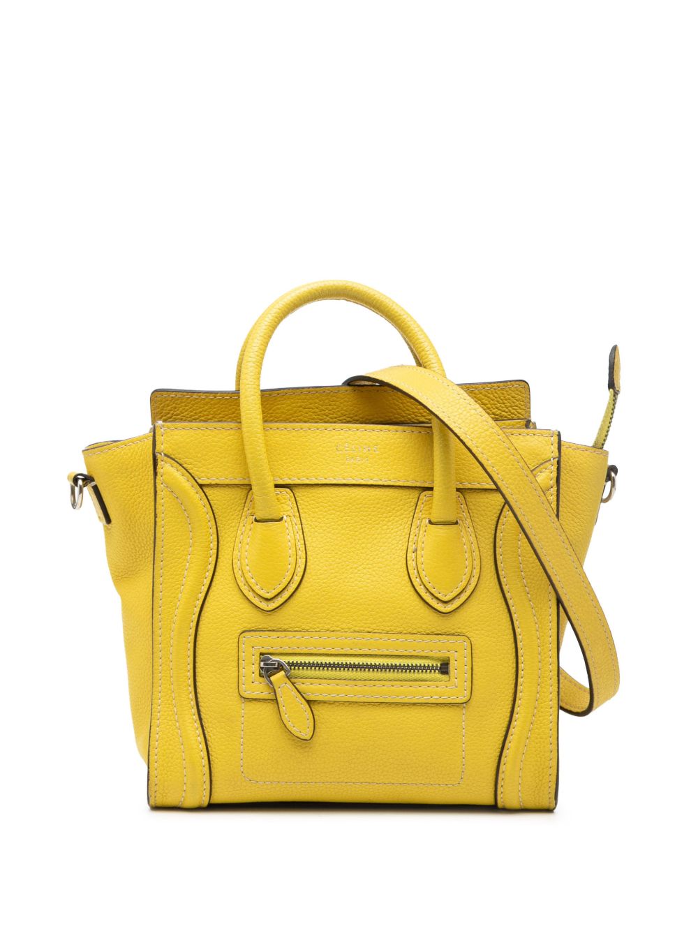 2011 Nano Grained Calfskin Luggage Tote satchel