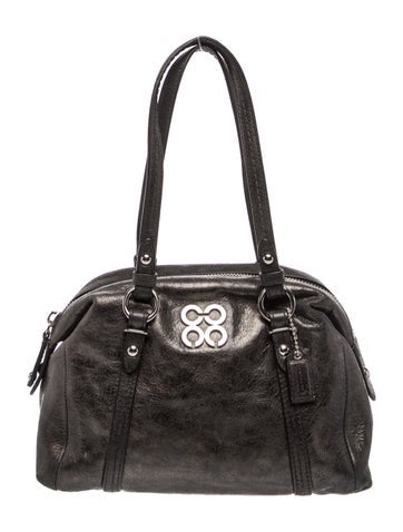 Leather Top Handle Bag
