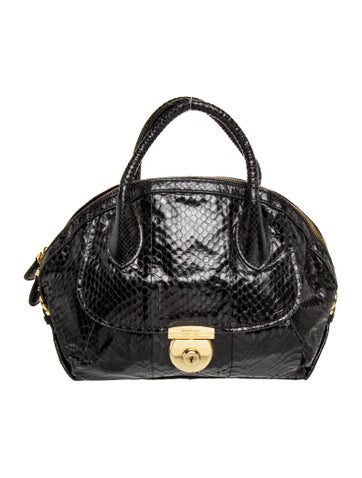 Python Top Handle Bag