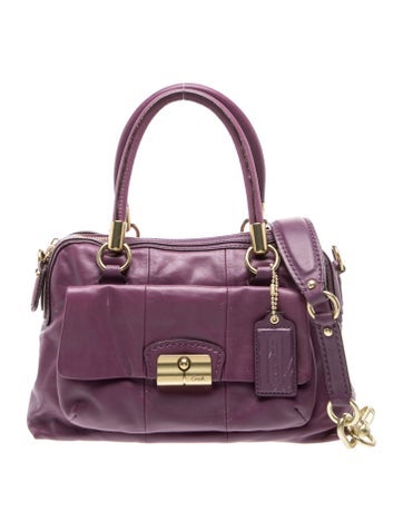 Leather Top Handle Bag