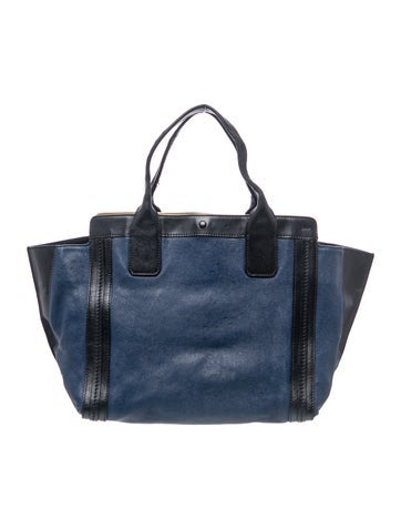 Leather Top Handle Bag