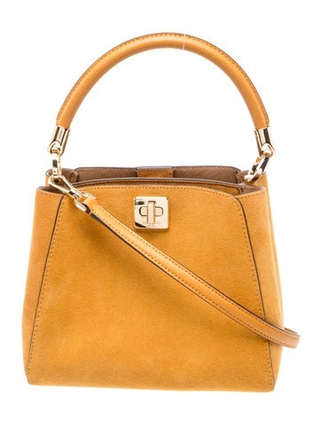 Leather Top Handle Bag