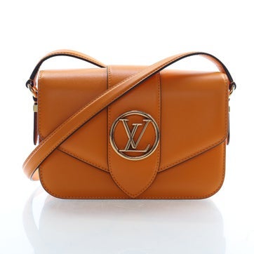 Louis Vuitton Calfskin Pont 9