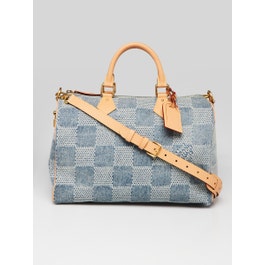 Louis Vuitton Louis Vuitton Damier Denim 3D Speedy Bandouliere 40 Bag