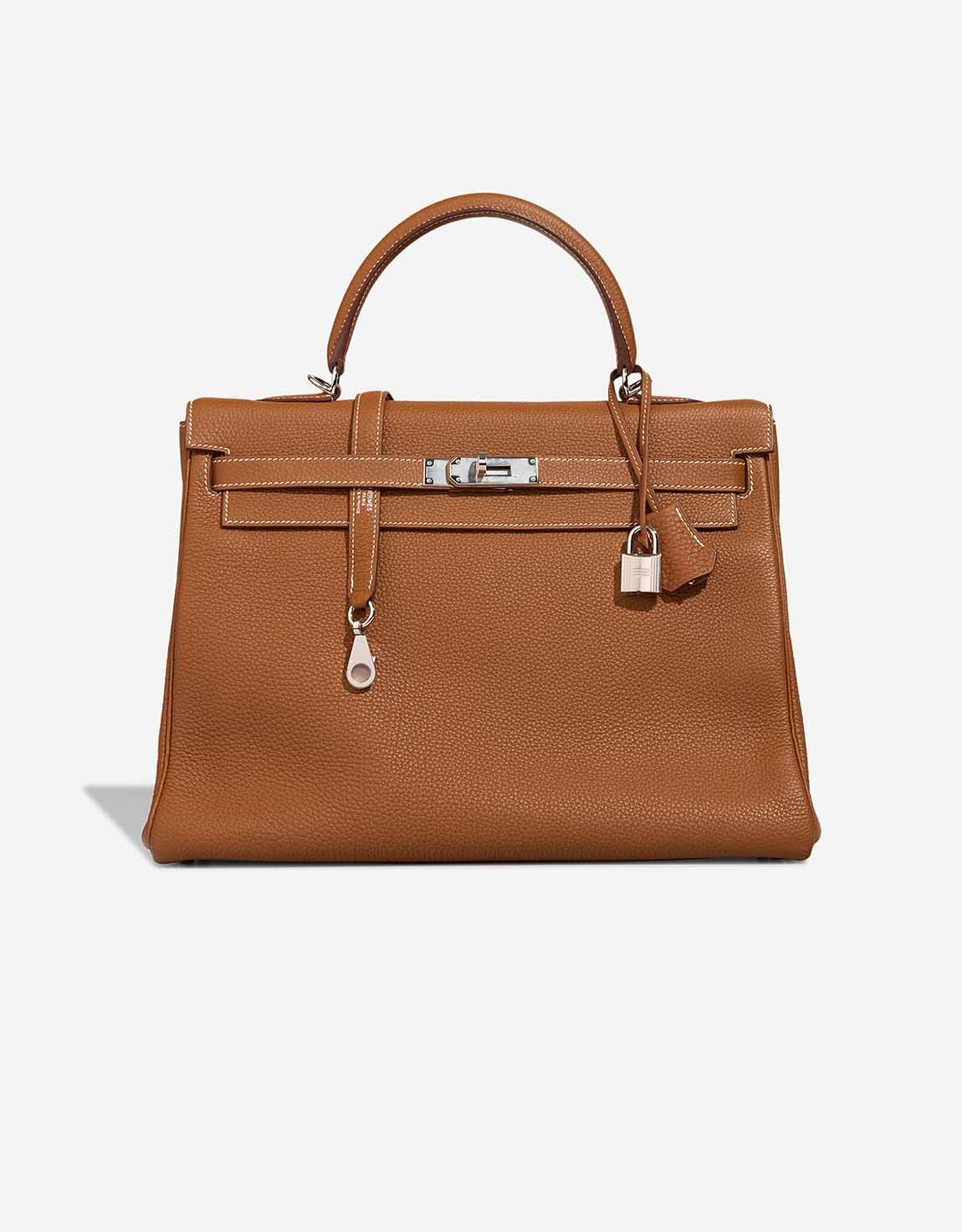 Hermes 
		Kelly 35 Togo Gold    