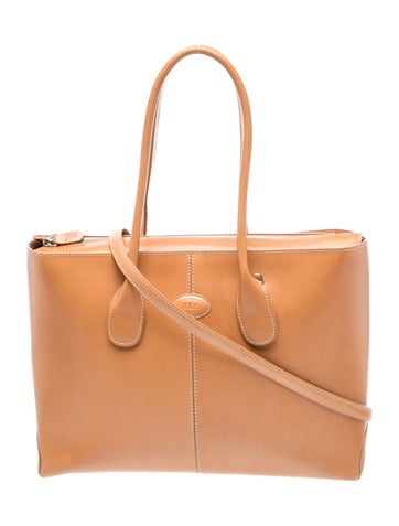Leather Shoulder Bag Large