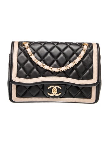 Bicolor Classic Small Flap Bag