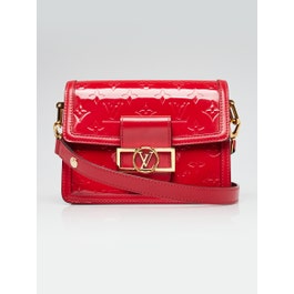 Louis Vuitton Louis Vuitton Cerise Monogram Vernis Dauphine Mini Bag