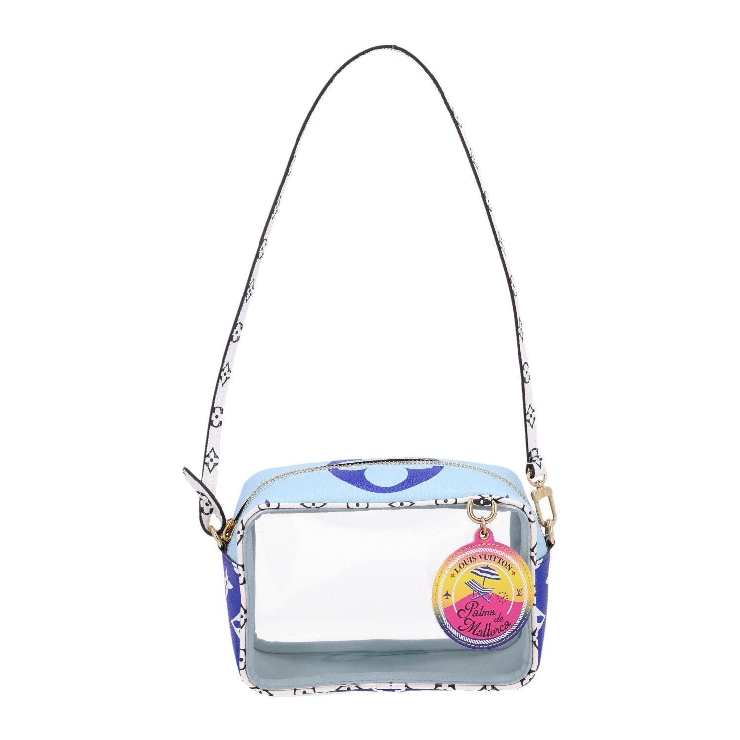Louis Vuitton Louis Vuitton Monogram Giant Hawaii Beach Pouch Blue