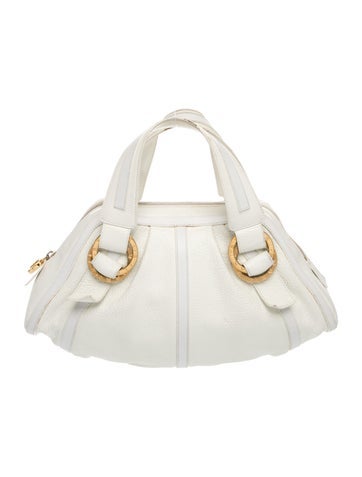 Leather Top Handle Bag