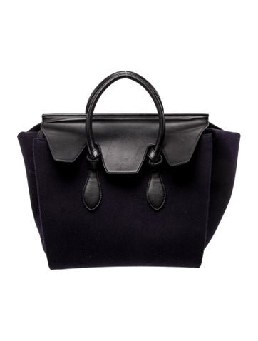 Wool Tie Tote Small