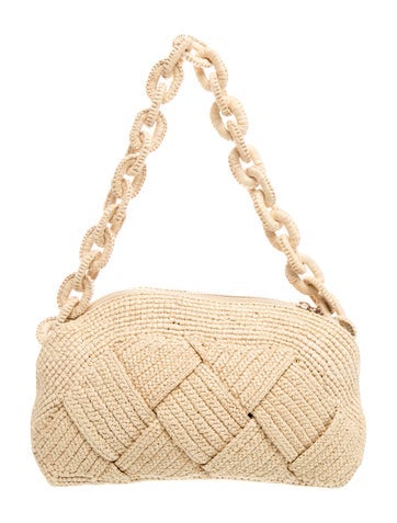 Raffia Shoulder Bag w/ Tags