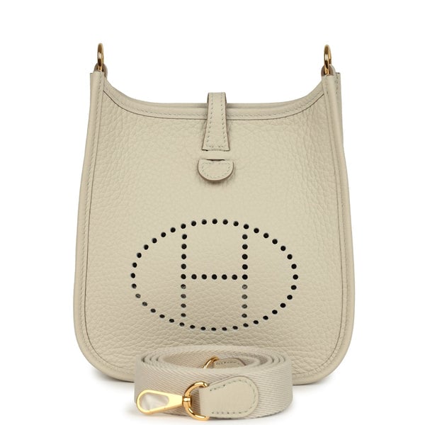 Hermes Hermes Evelyne TPM Beton Clemence Gold Hardware