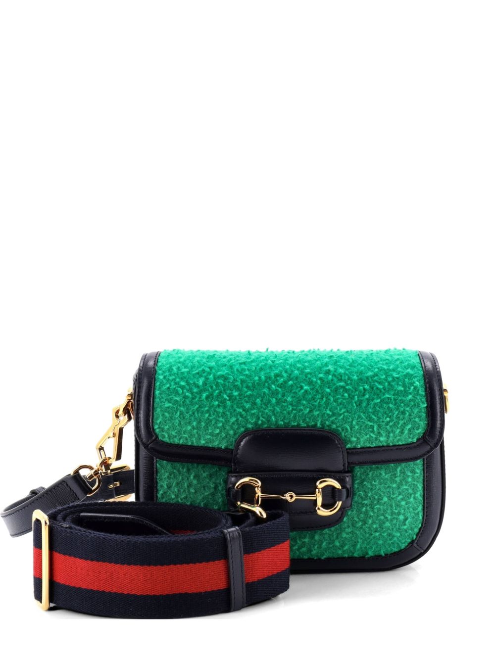 Horsebit 1955 Shoulder Bag Wool Mini crossbody bag