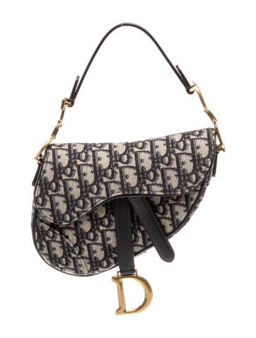 Oblique Jacquard Saddle Mini