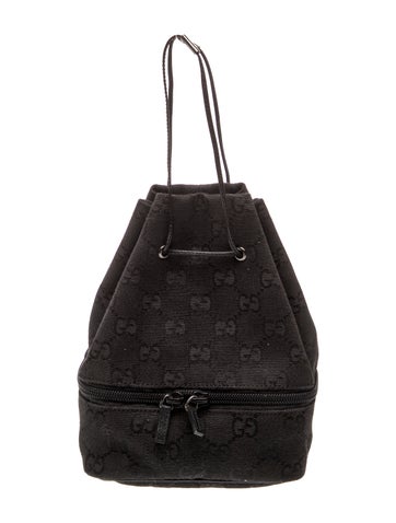 GG Canvas Bucket Bag Vintage