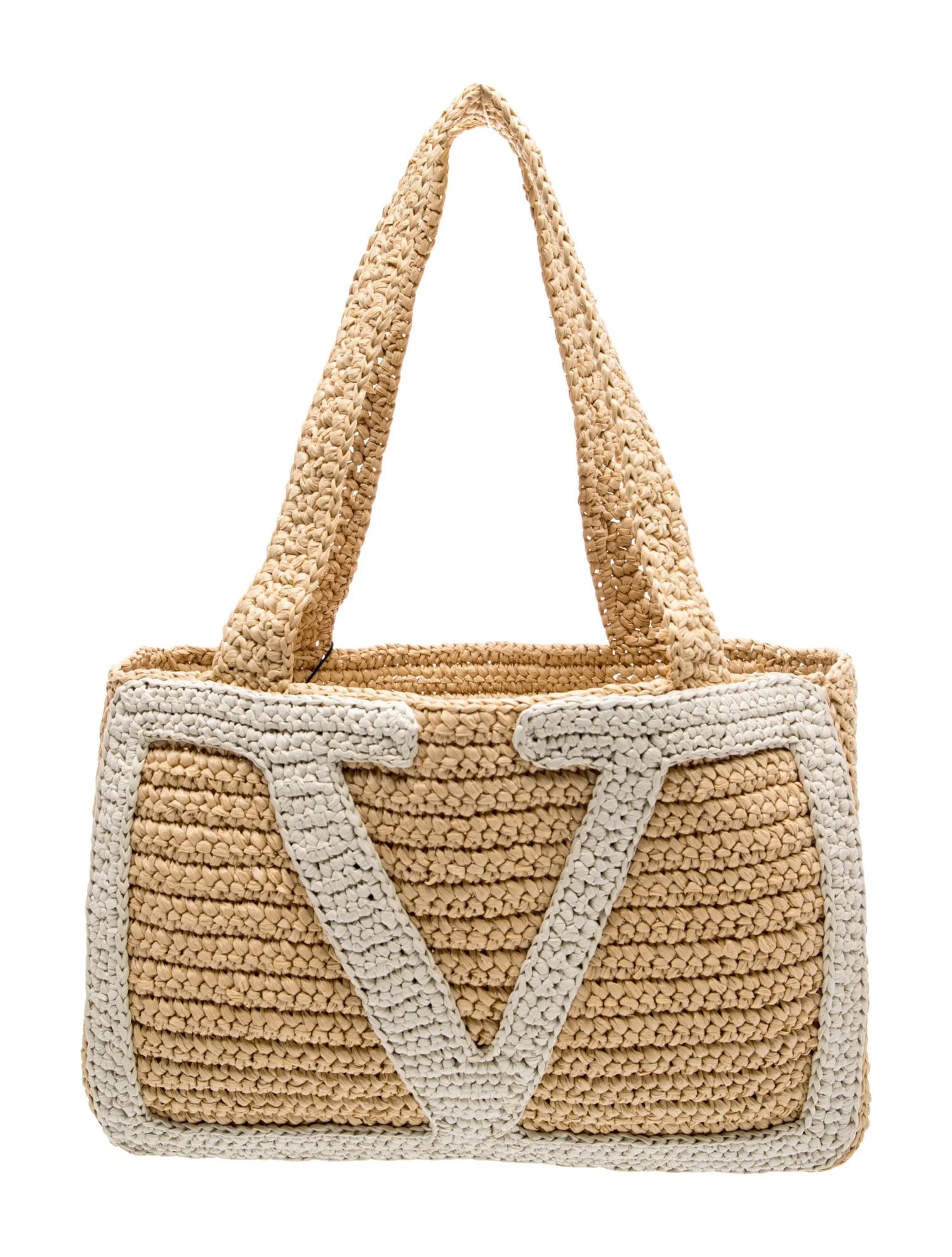 Raffia Tote w/ Tags