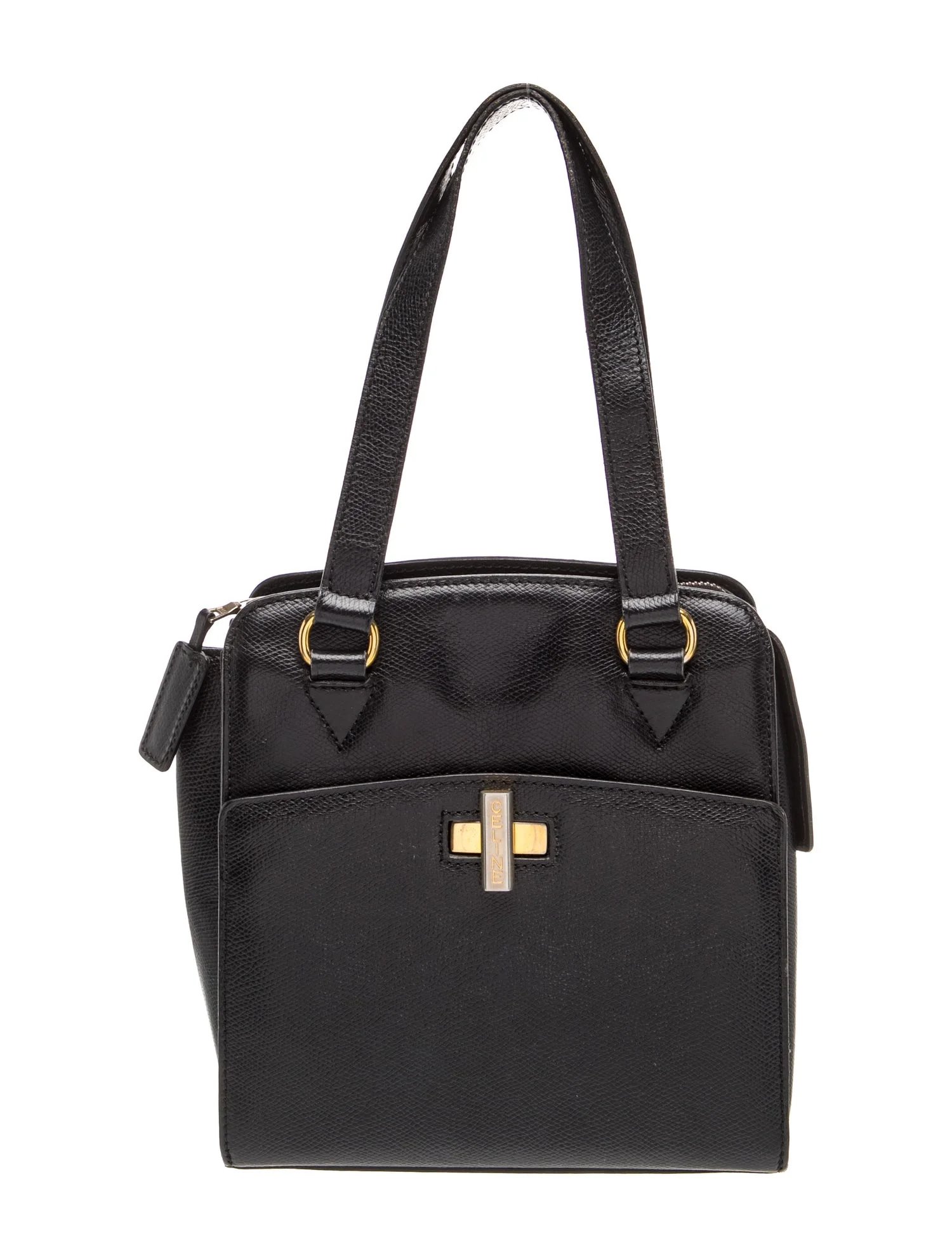 Leather Top Handle Bag Vintage
