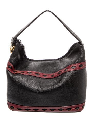 Leather Top Handle Bag Vintage
