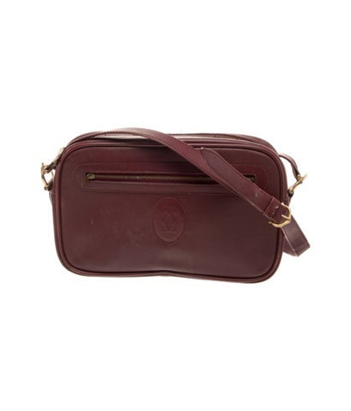 Cartier Leather Crossbody Bag Vintage