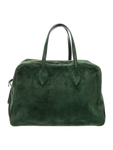 Khaite Suede Maeve Weekender