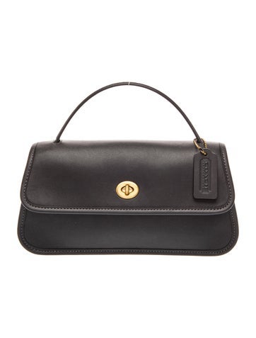 Coach Leather Top Handle Bag
