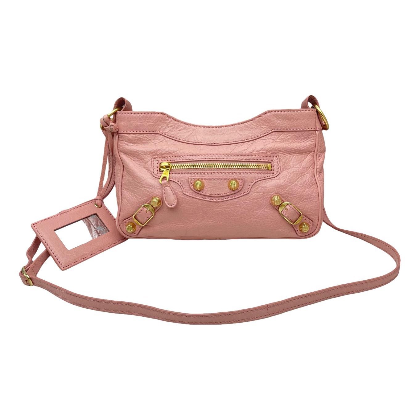 Balenciaga Classic Metalic leather handbag