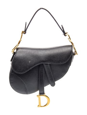 Dior Leather Saddle Micro