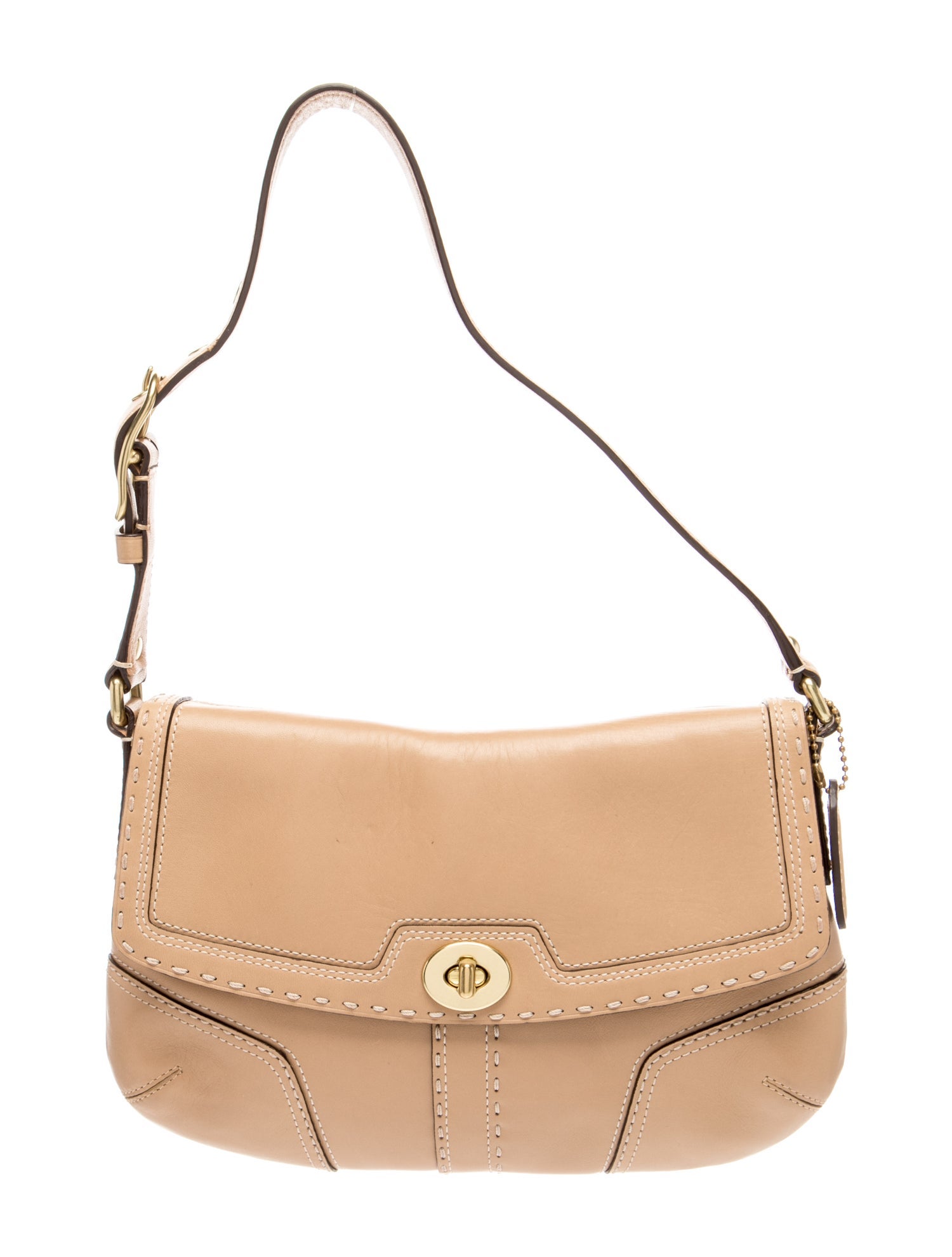 Leather Soho Flap Turnlock Small