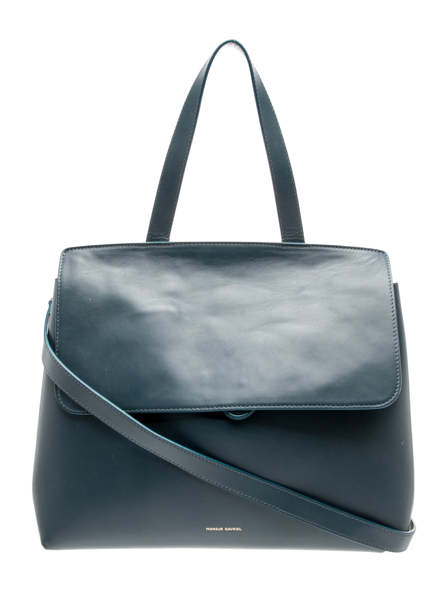 Leather Top Handle Bag