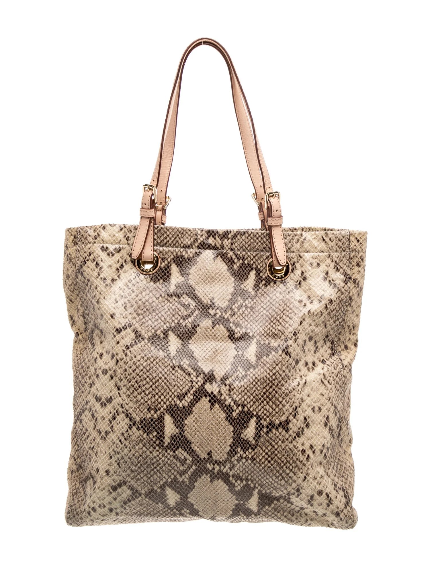 Embossed Leather Tote