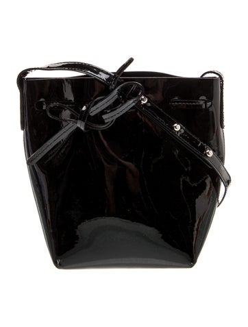 Mansur Gavriel Patent Leather Bucket Bag