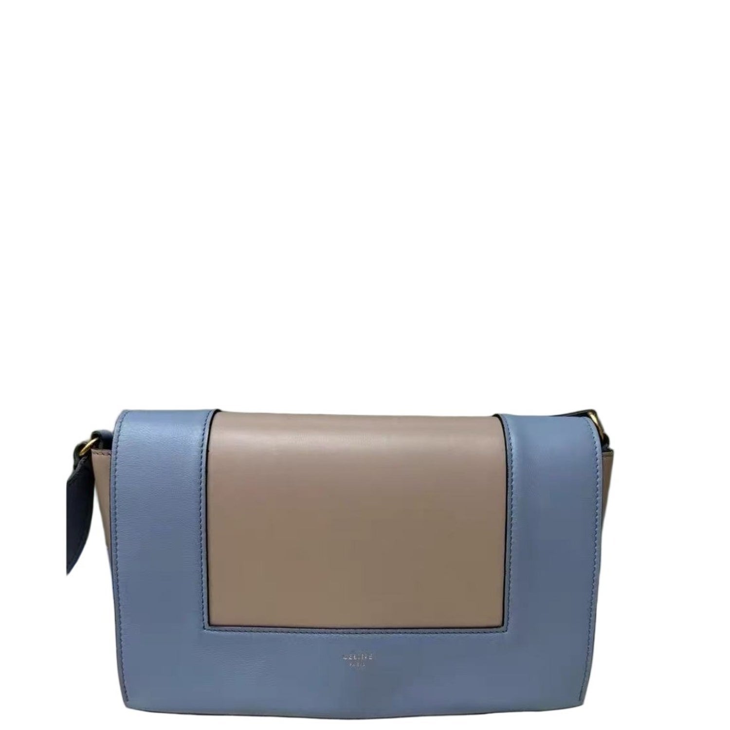 Calfskin Frame Shoulder Bag Medium