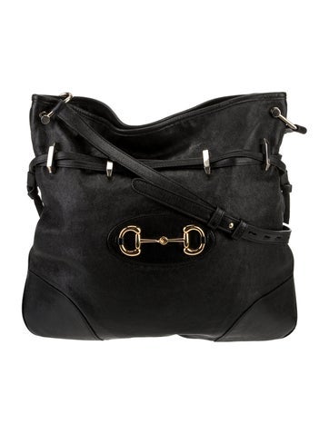 Gucci Leather Messenger Bag