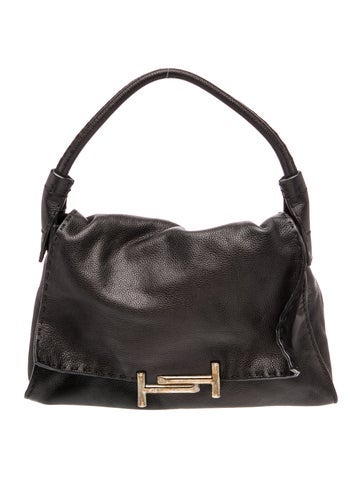 Leather Top Handle Bag