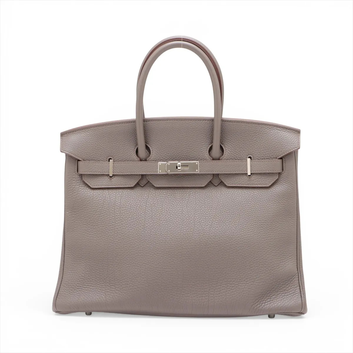 Hermès Birkin 35 Le Tournay Togo Etain Silver Metal Fittings