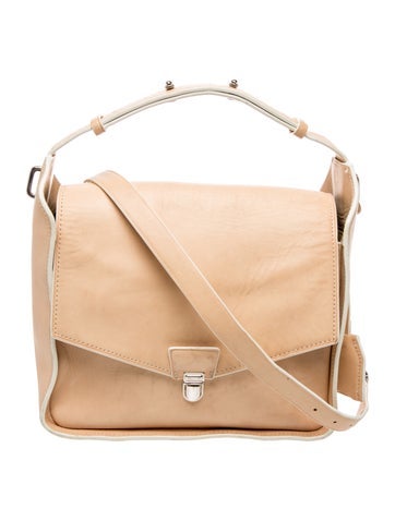 Leather Top Handle Bag