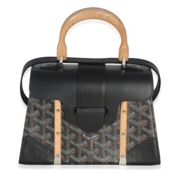 Goyard Canvas Structured Saigon Top Handle Mini