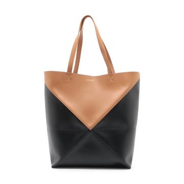 Calfskin Puzzle Fold Tote