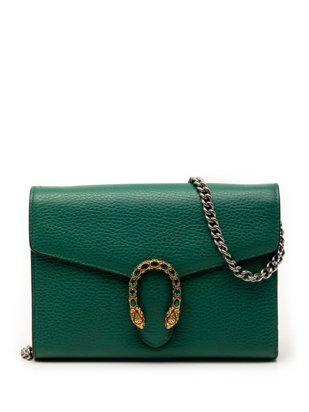 2016-2026 Leather Dionysus Wallet on Chain crossbody bag