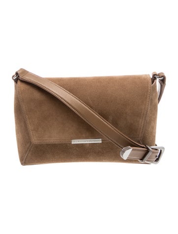 Suede Crossbody Bag