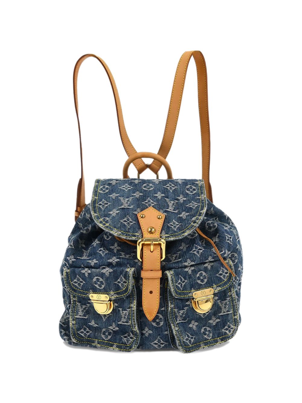 2006 GM Sac a Dos Monogram denim backpack