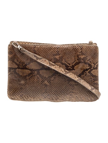 Furla Snakeskin Shoulder Bag