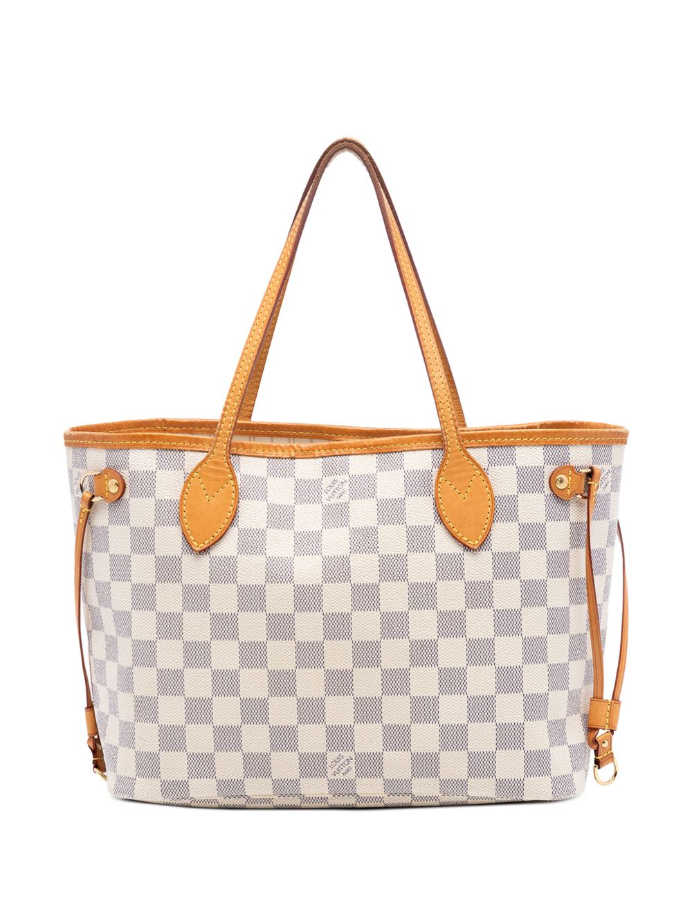 2016 Damier Azur Neverfull PM tote bag
