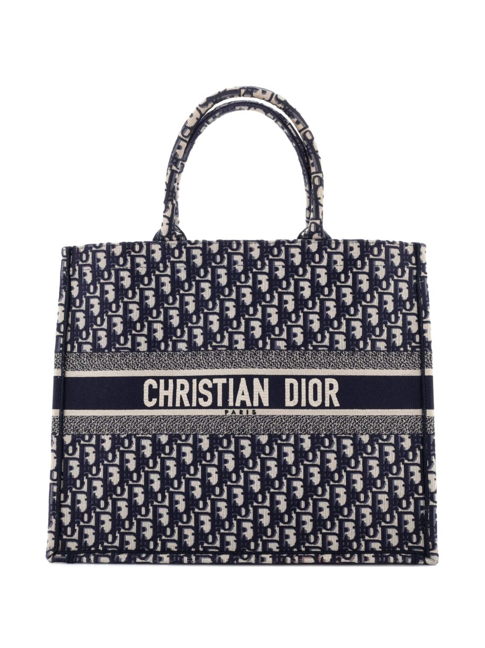 Book Oblique Canvas Large tote bag