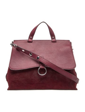 Leather Top Handle Bag