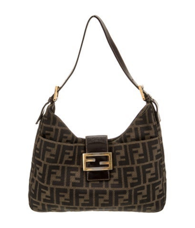 Fendi Zucca Ff Hobo Vintage