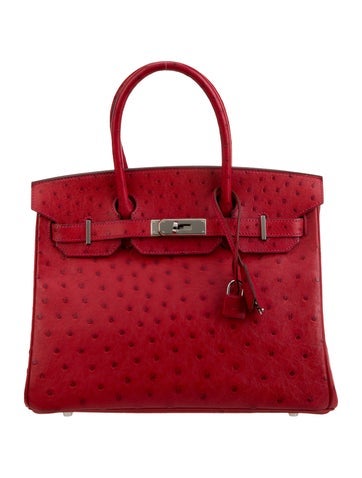 Hermes Ostrich Birkin 30
